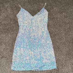 Windsor iridescent cocktail dress